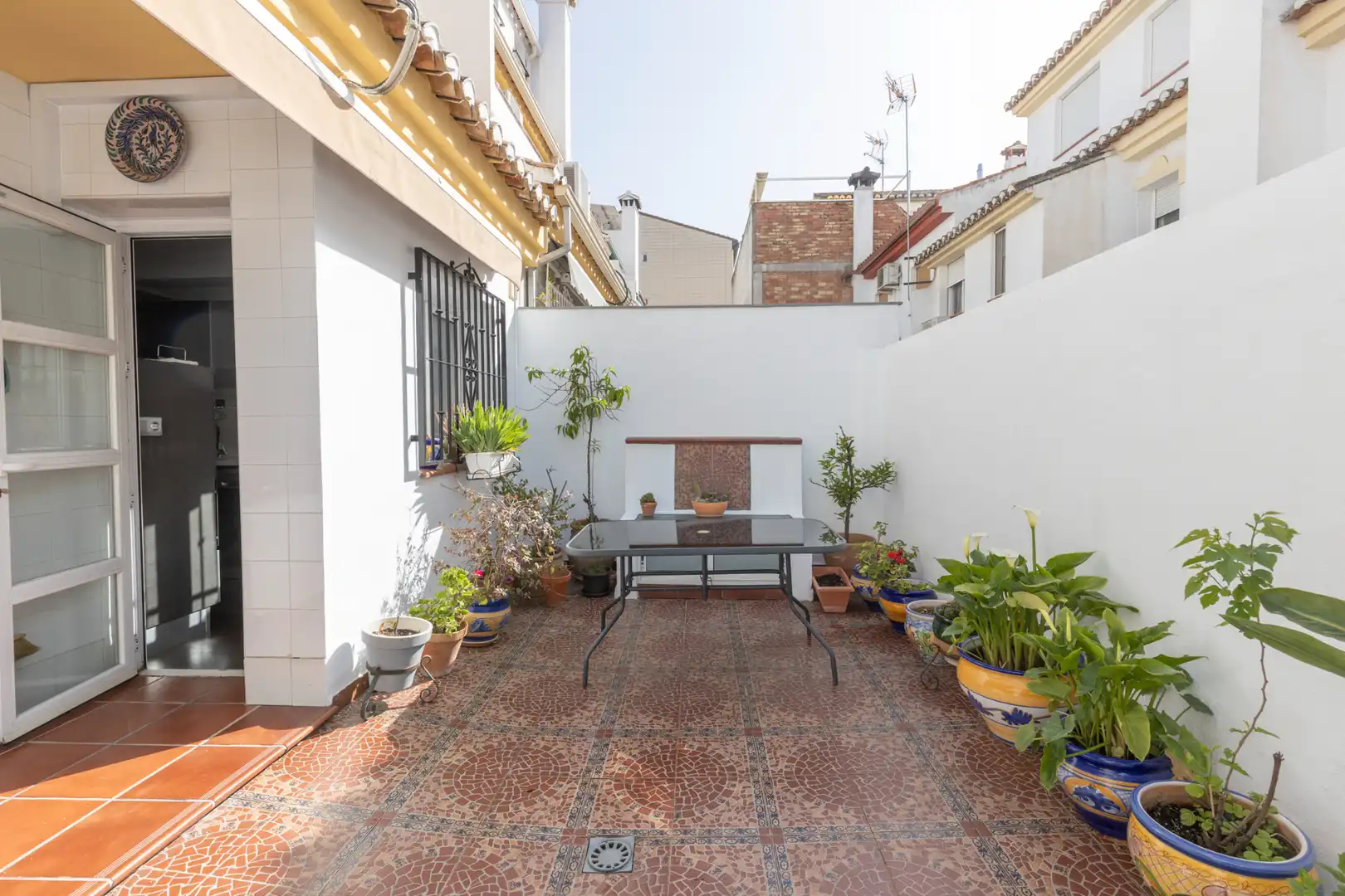 Terraza de Casa adosada en venta en Maracena con Amueblado