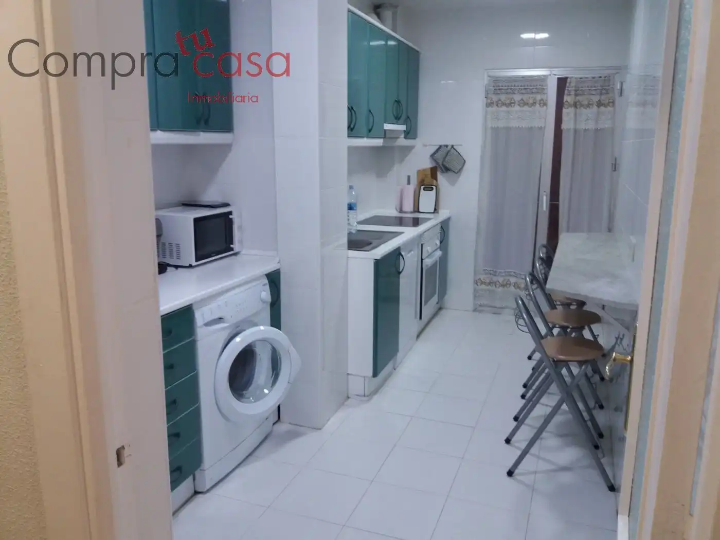 Küche von Wohnung zur Miete in Segovia mit Heizung, Terrasse und Möbliert