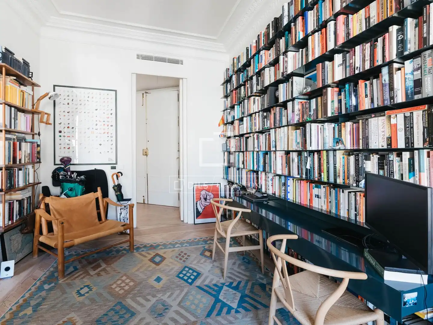 Sala de estar de Piso de alquiler en Salamanca con Aire acondicionado, Amueblado y Balcón