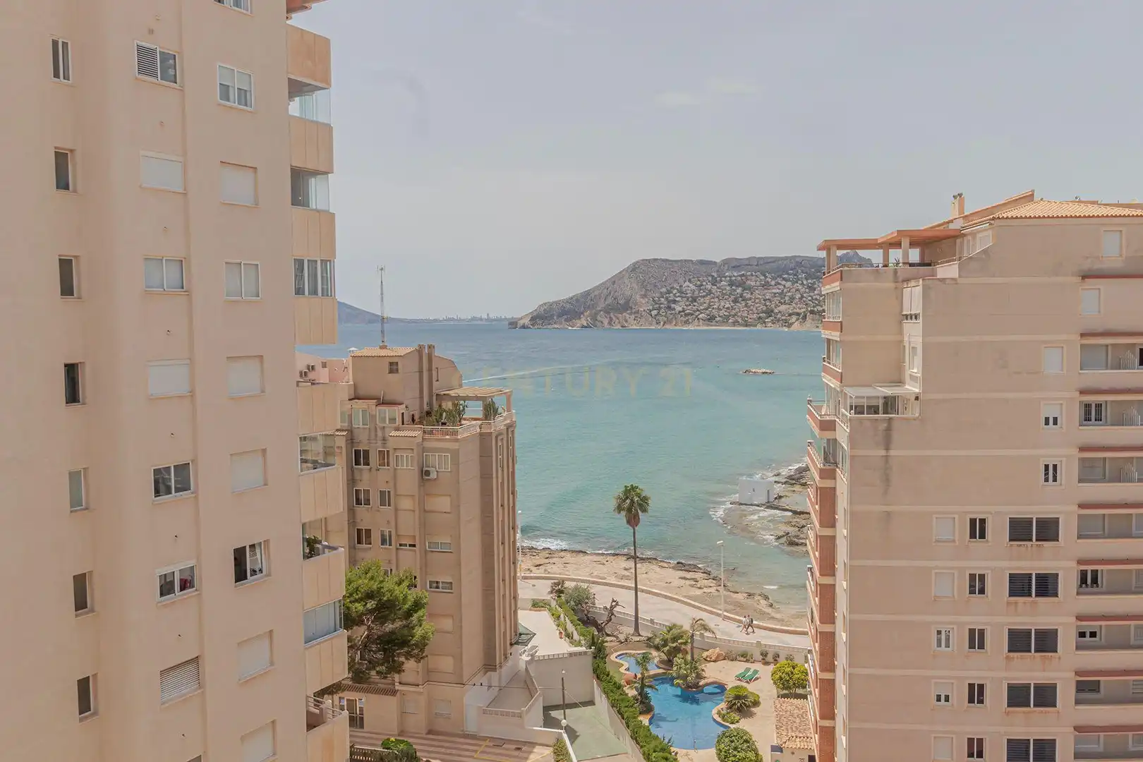 Dormitori de Apartament en venda en Calpe / Calp amb Aire condicionat i Piscina comunitària
