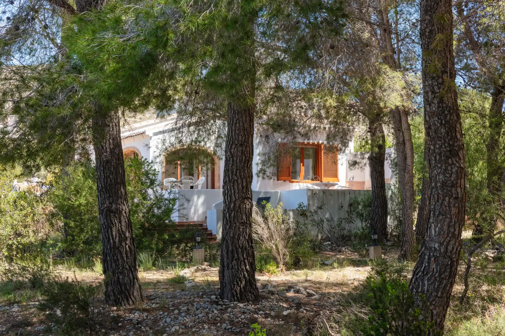 Vista exterior de Casa o chalet en venta en Jávea / Xàbia con Aire acondicionado, Jardín privado y Terraza