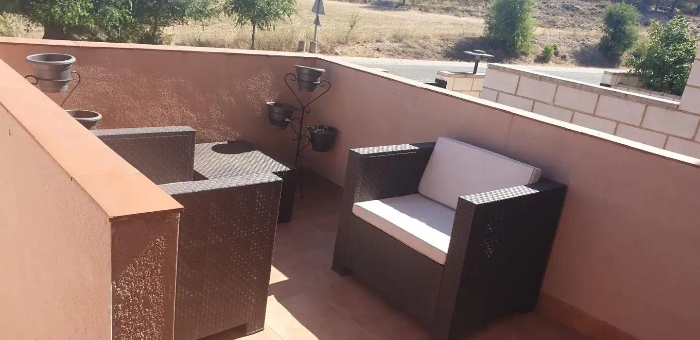 Terraza de Casa adosada en venta en Saelices con Calefacción