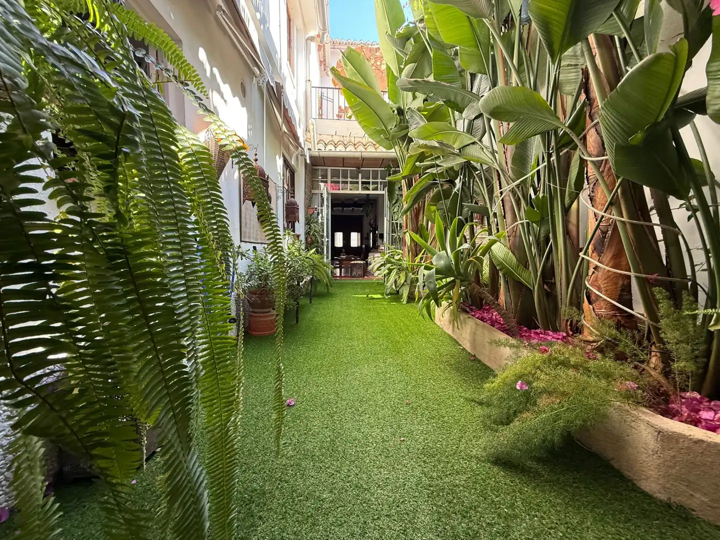 Terrace of Houses for sale in La Pobla de Vallbona  with Air Conditioner, Heating and Private garden