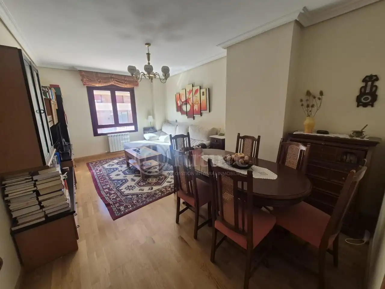 Sala de estar de Piso en venta en Salamanca con Calefacción, Trastero y Amueblado