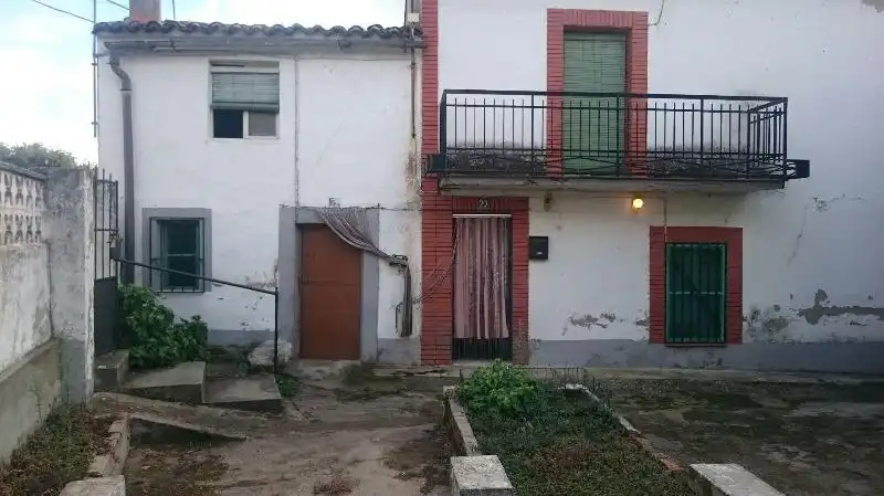 Exterior view of Houses for sale in Oliva de Plasencia  with Private garden and Storage room