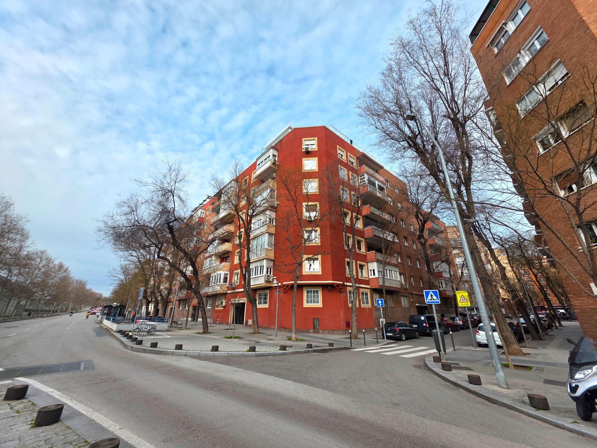 Vista exterior de Piso en venta en  Madrid Capital con Aire acondicionado, Calefacción y Terraza