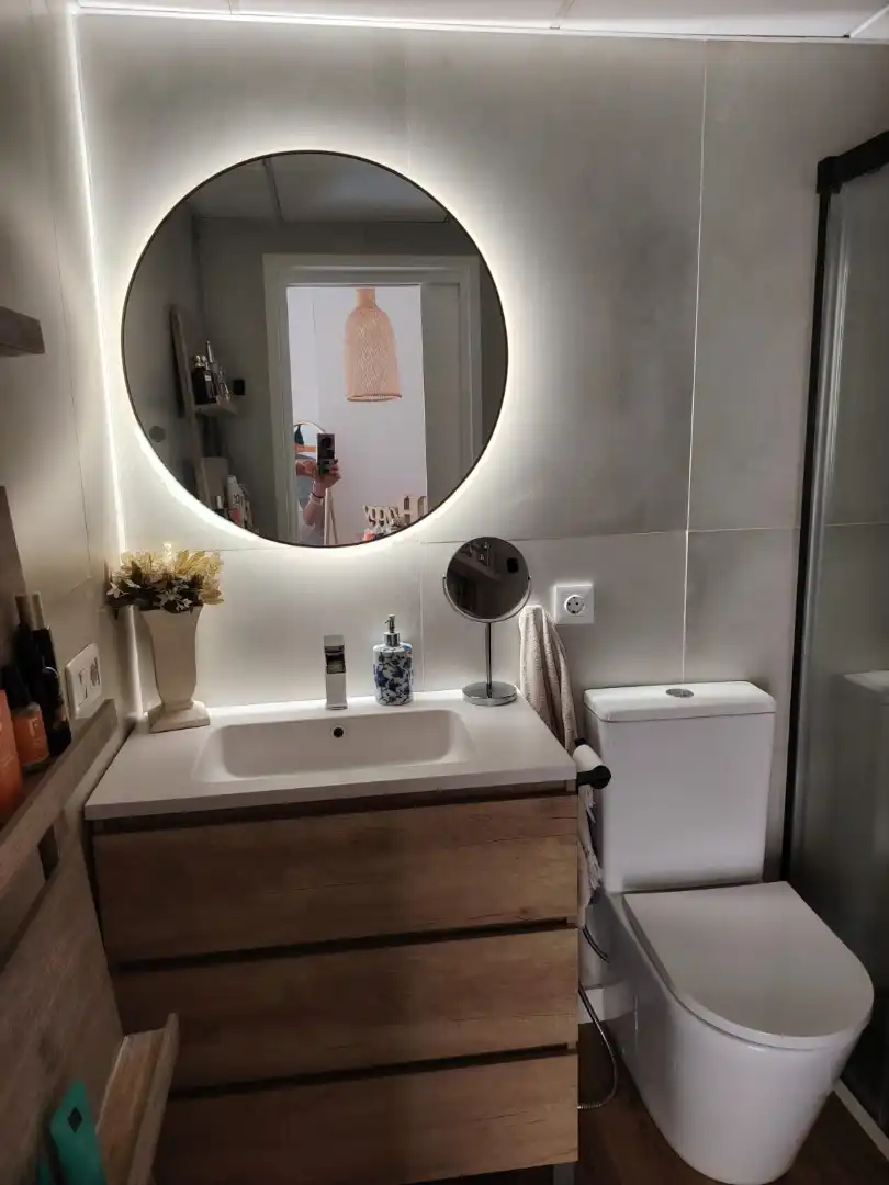 Baño de Casa adosada en venta en Reus con Aire acondicionado, Calefacción y Parquet