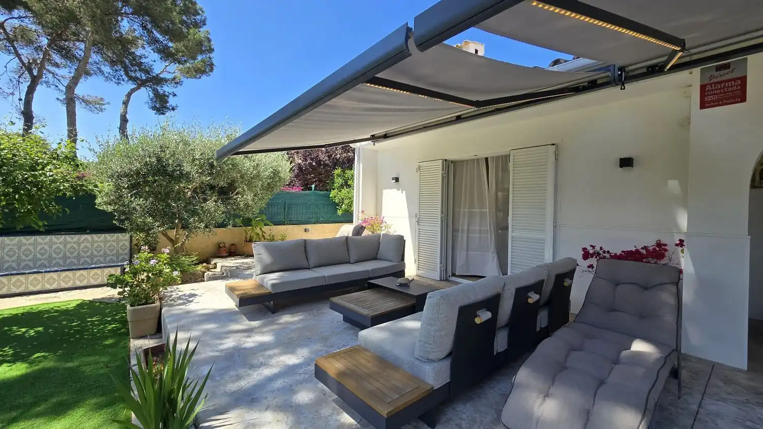 Terraza de Casa o chalet en venta en Calvià con Aire acondicionado, Calefacción y Jardín privado