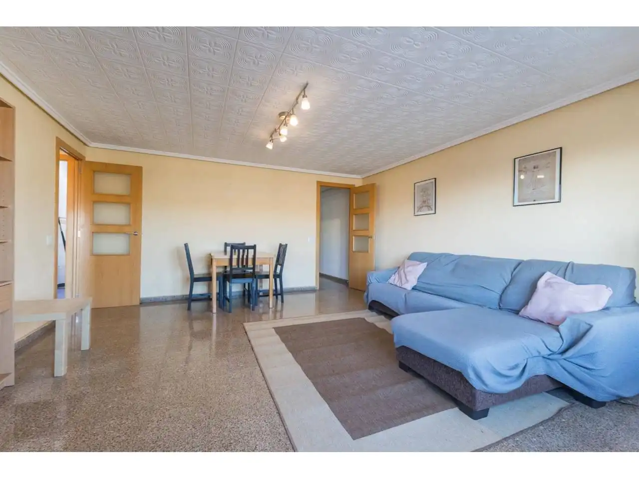 Sala de estar de Piso en venta en Valencia con Aire acondicionado y Balcón