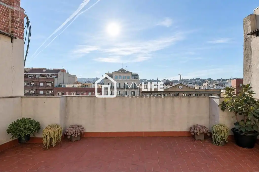 Terrace of Attic for sale in Barcelona  with Air Conditioner, Heating and Parquet flooring