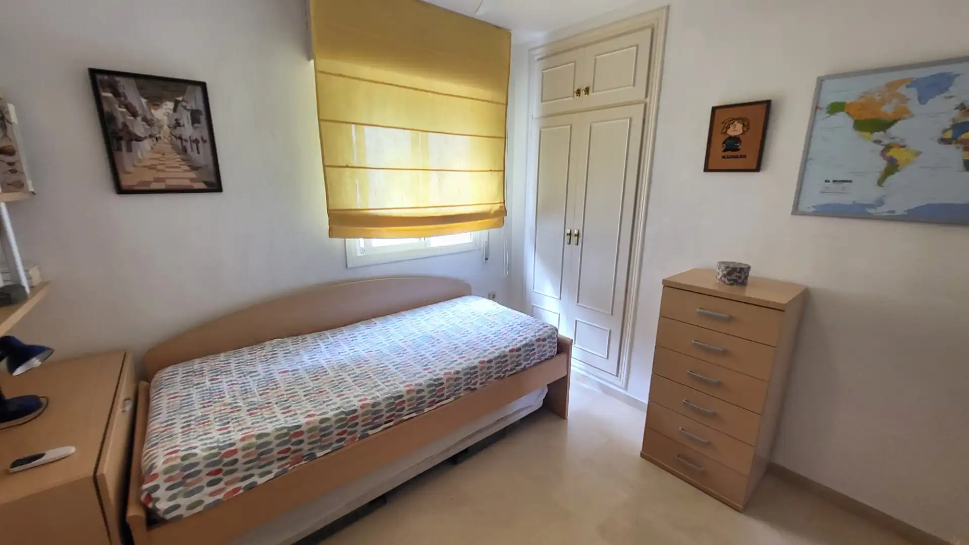 Bedroom of Flat for sale in Rincón de la Victoria  with Terrace, Furnished and Washing machine