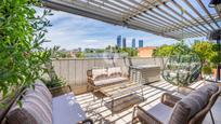 Terrace of Duplex for sale in  Madrid Capital  with Terrace, Storage room and Swimming Pool