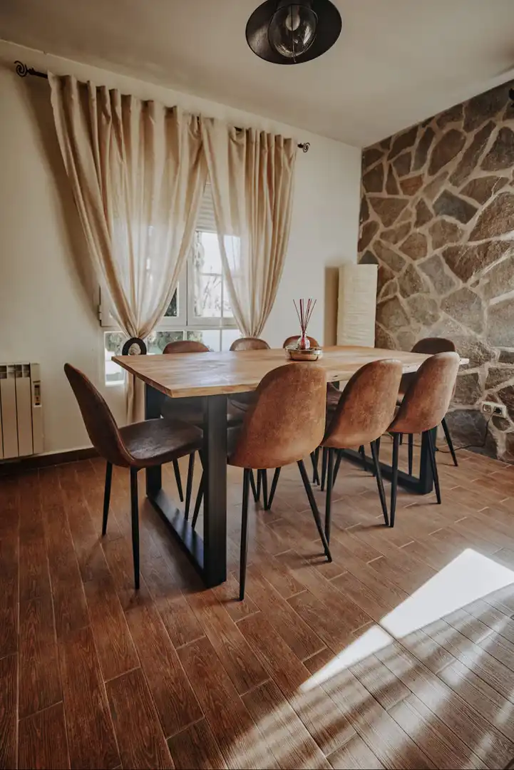 Dining room of Houses for sale in El Barraco   with Terrace and Swimming Pool