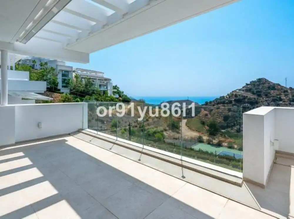 Terraza de Apartamento en venta en Ojén con Aire acondicionado, Terraza y Piscina