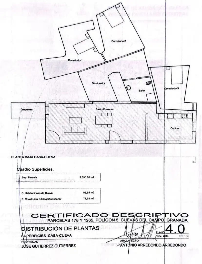 Casa o xalet en venda en Cuevas del Campo amb Terrassa i Moblat