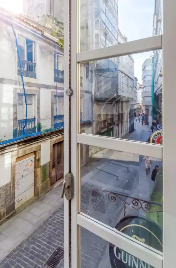 Vista exterior de Apartament de lloguer en A Coruña Capital  amb Aire condicionat, Calefacció i Parquet
