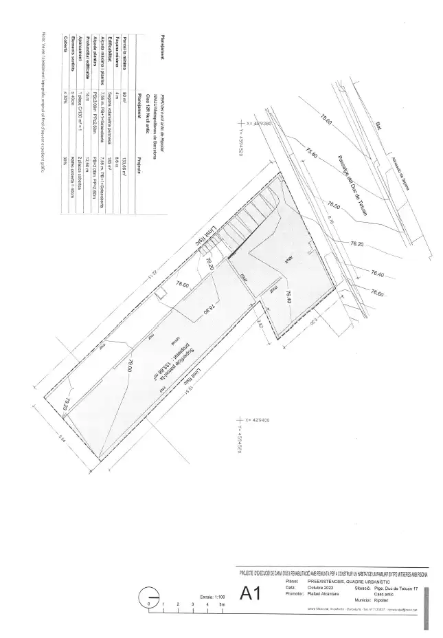 Residencial en venda a Passatge Duc de Tetuan, 17, Casc Antic