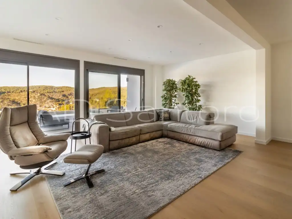 Sala d'estar de Casa o xalet de lloguer en Sant Pere de Ribes