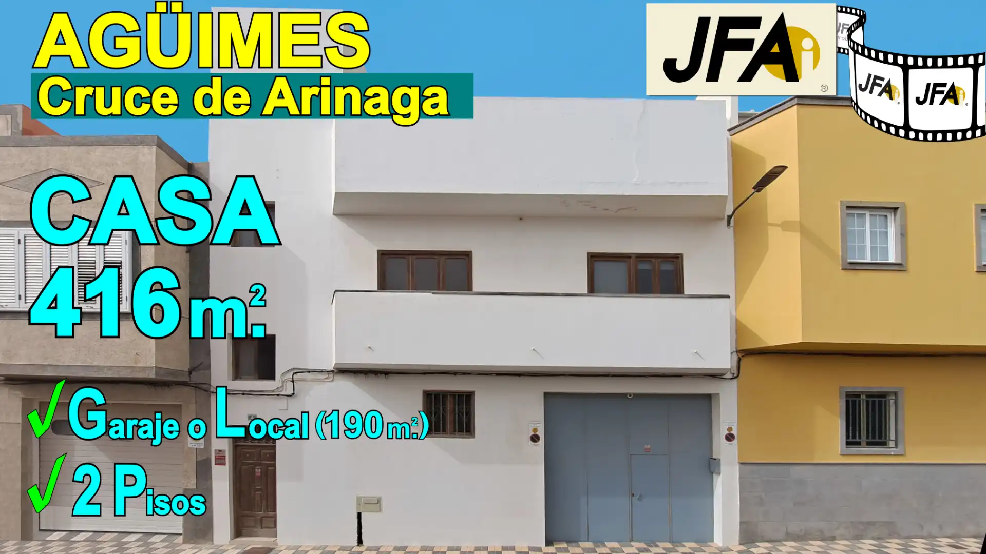 Vista exterior de Edificio en venta en Agüimes con Alarma
