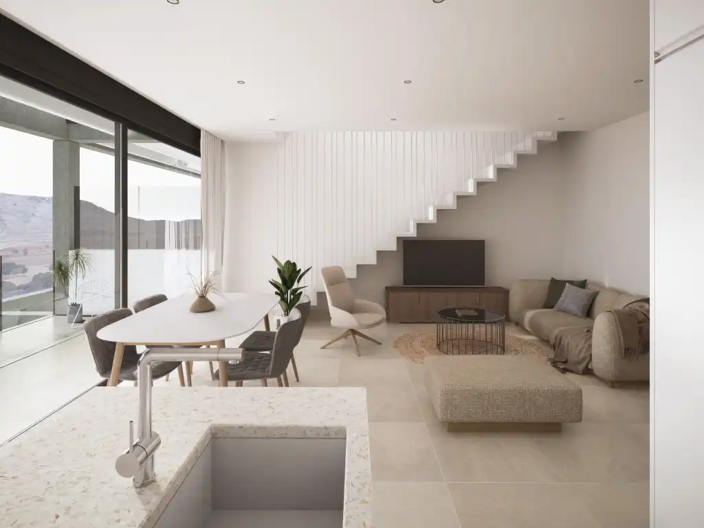 Sala de estar de Apartamento en venta en Cartagena