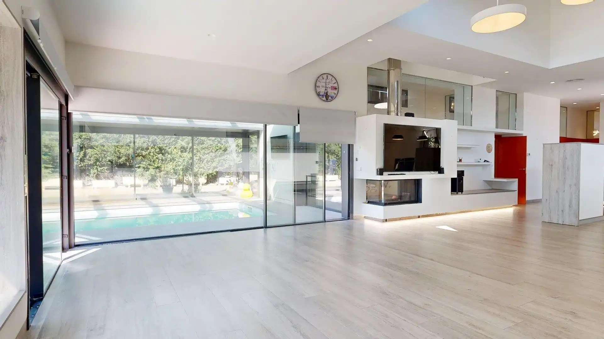 Sala de estar de Casa o chalet en venta en Zaragoza con Aire acondicionado, Calefacción y Jardín privado