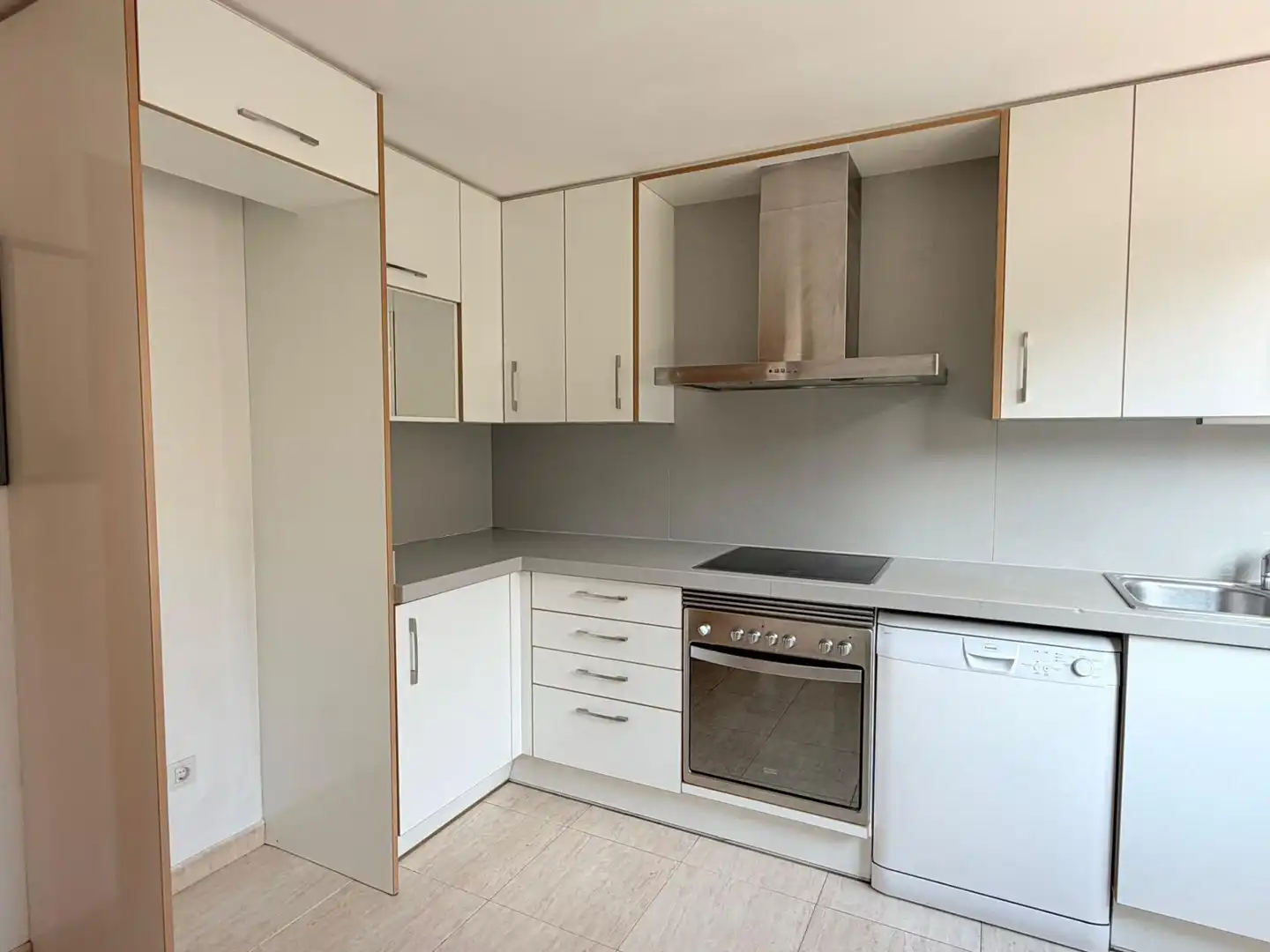 Cocina de Piso de alquiler en Igualada con Calefacción y Terraza