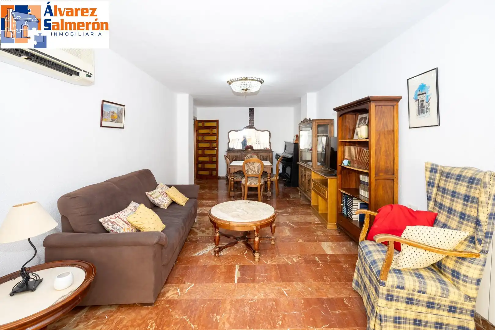 Wohnzimmer von Wohnung zur Miete in Granada mit Heizung, Terrasse und Möbliert
