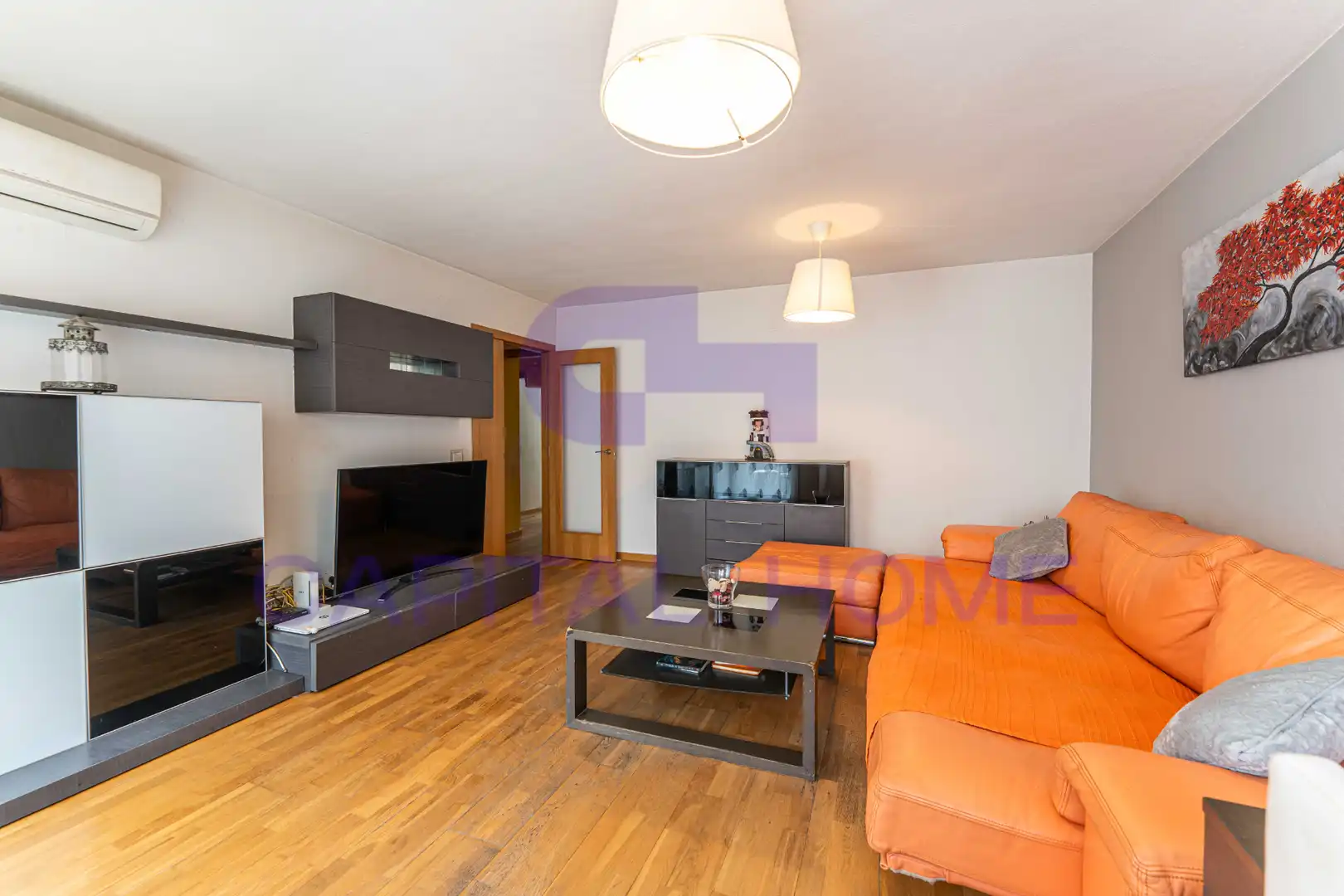 Wohnzimmer von Dachboden zum Verkauf in Arroyomolinos (Madrid) mit Klimaanlage, Heizung und Terrasse