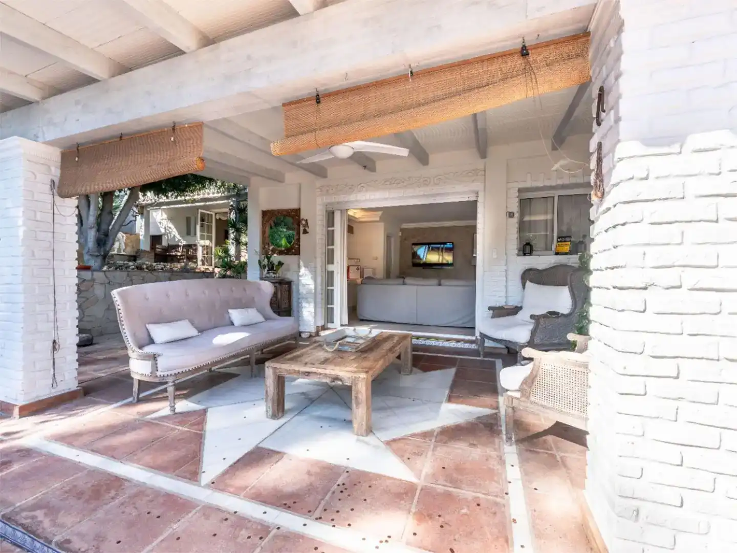 Terraza de Casa o chalet en venta en Marbella con Aire acondicionado y Piscina