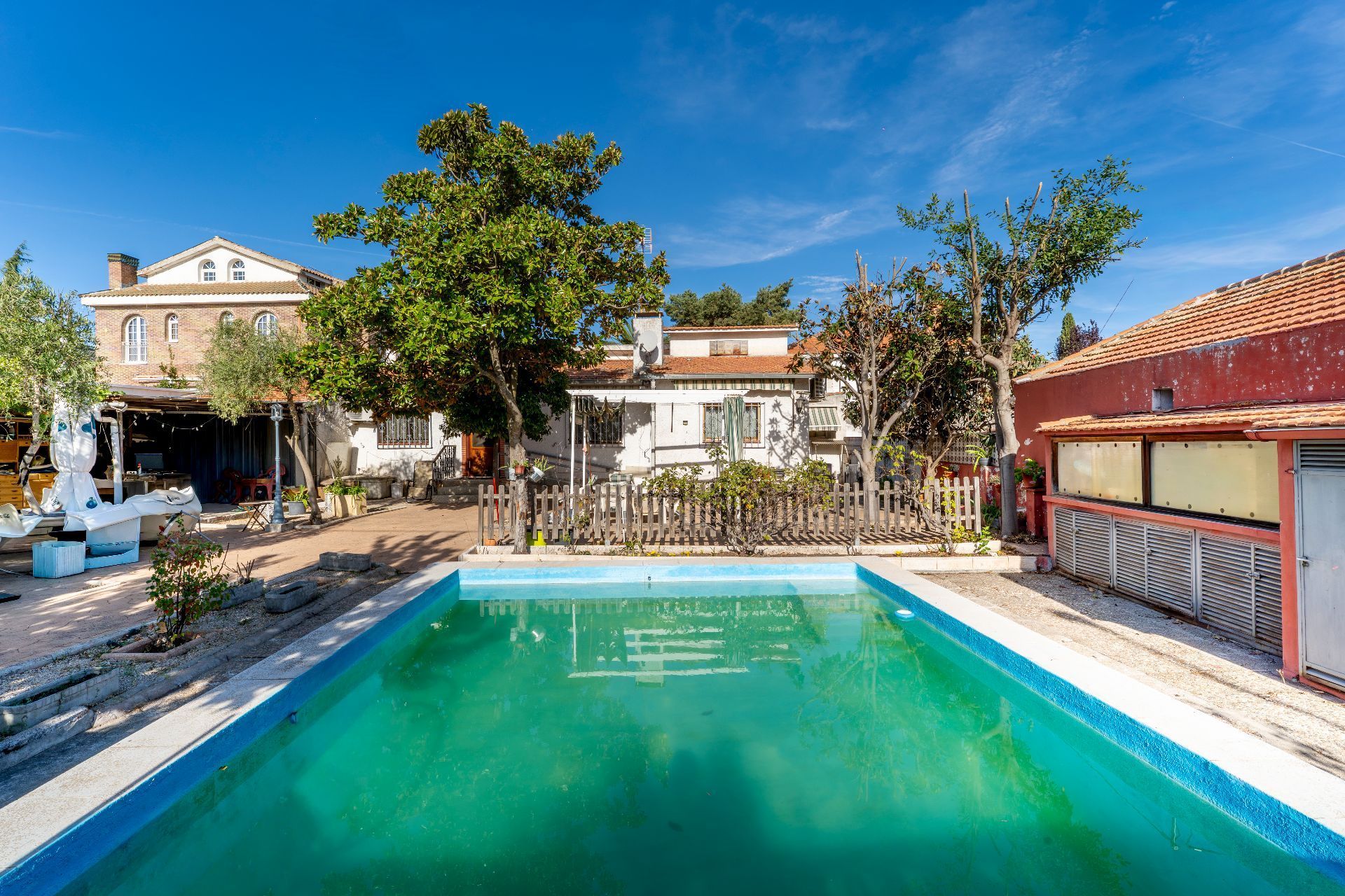 Piscina de Casa o chalet en venta en Las Rozas de Madrid con Aire acondicionado, Calefacción y Jardín privado