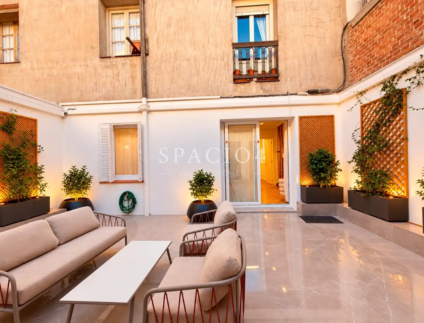 Terrassa de Planta baixa en venda en Barrio de Salamanca