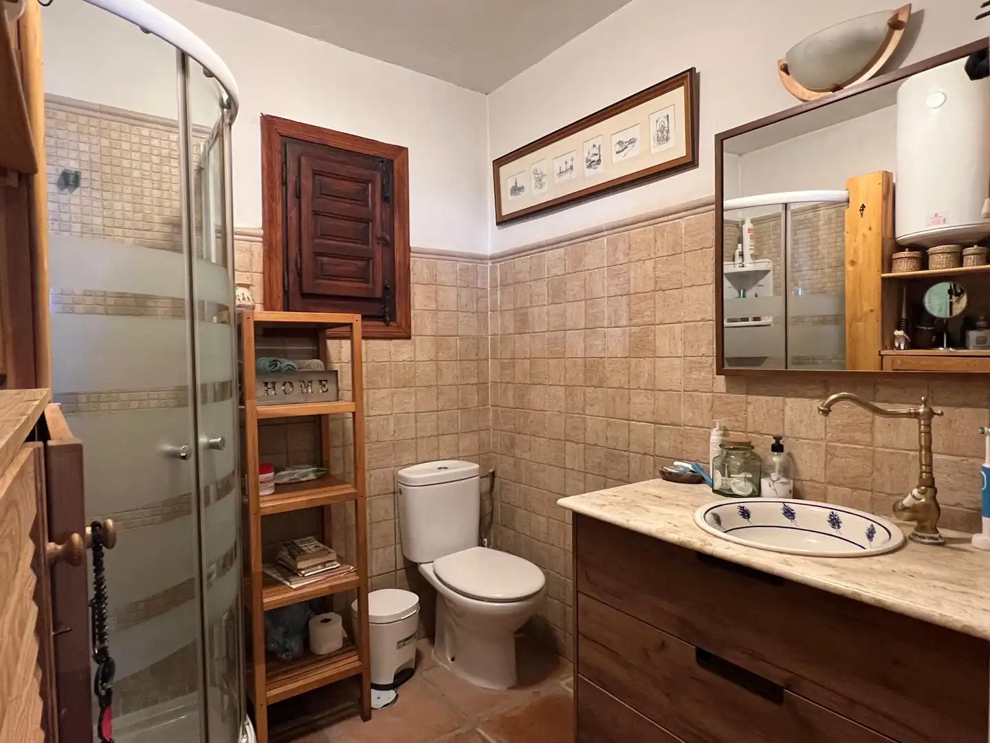 Baño de Casa o chalet en venta en Vélez-Málaga con Aire acondicionado, Calefacción y Jardín privado