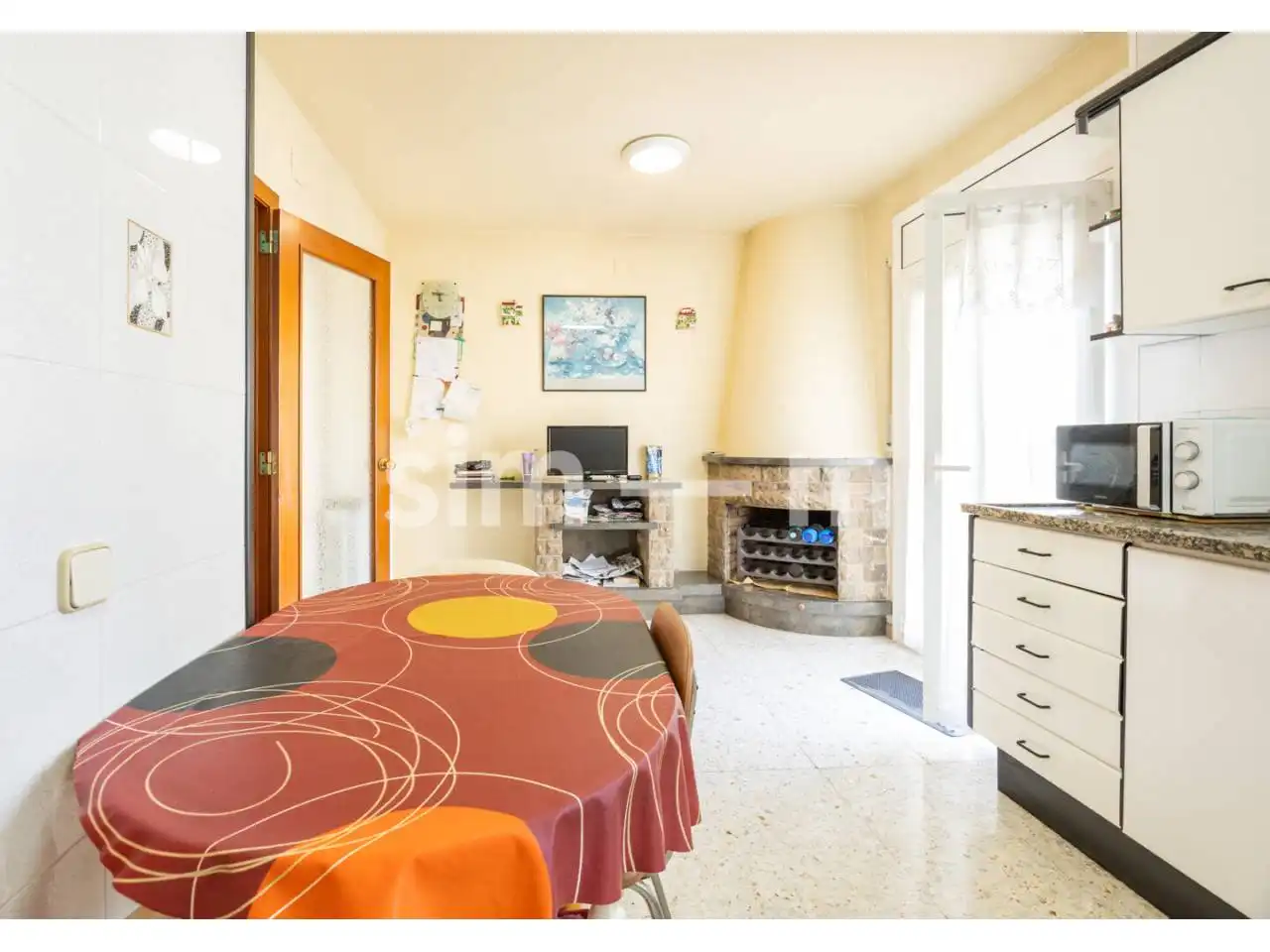 Cuina de Casa o xalet en venda en Manlleu amb Calefacció, Jardí privat i Terrassa