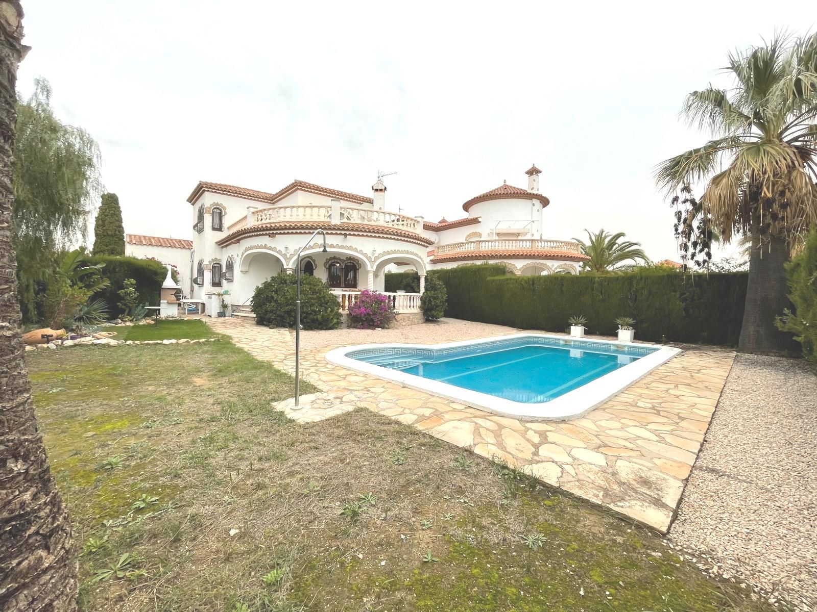 Exterior view of House or chalet for sale in Mont-roig del Camp  with Air Conditioner, Private garden and Terrace