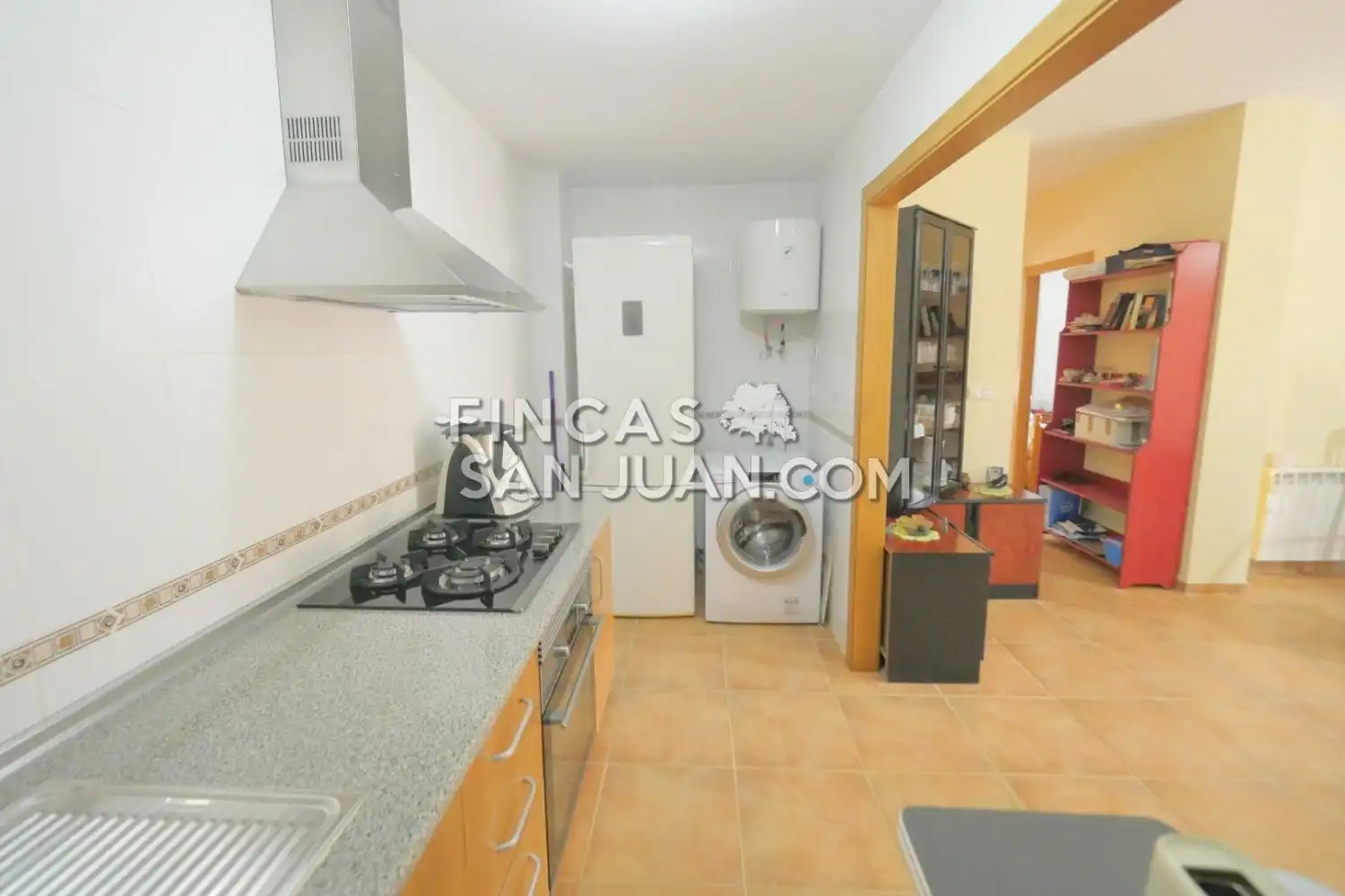 Küche von Wohnung zum Verkauf in Hondón de los Frailes mit Heizung und Abstellraum