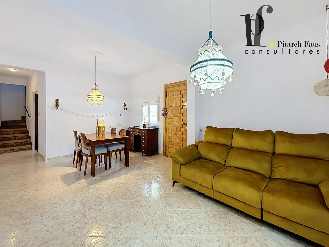 Sala d'estar de Casa o xalet en venda en Moncofa amb Jardí privat, Terrassa i Traster