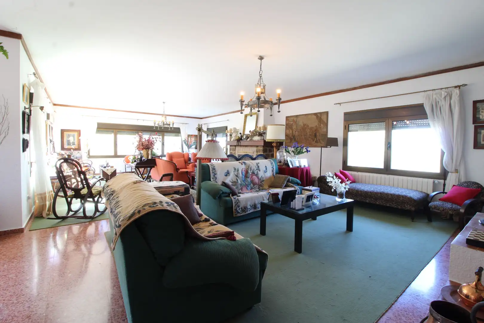 Sala de estar de Casa o chalet en venta en Sinarcas con Terraza