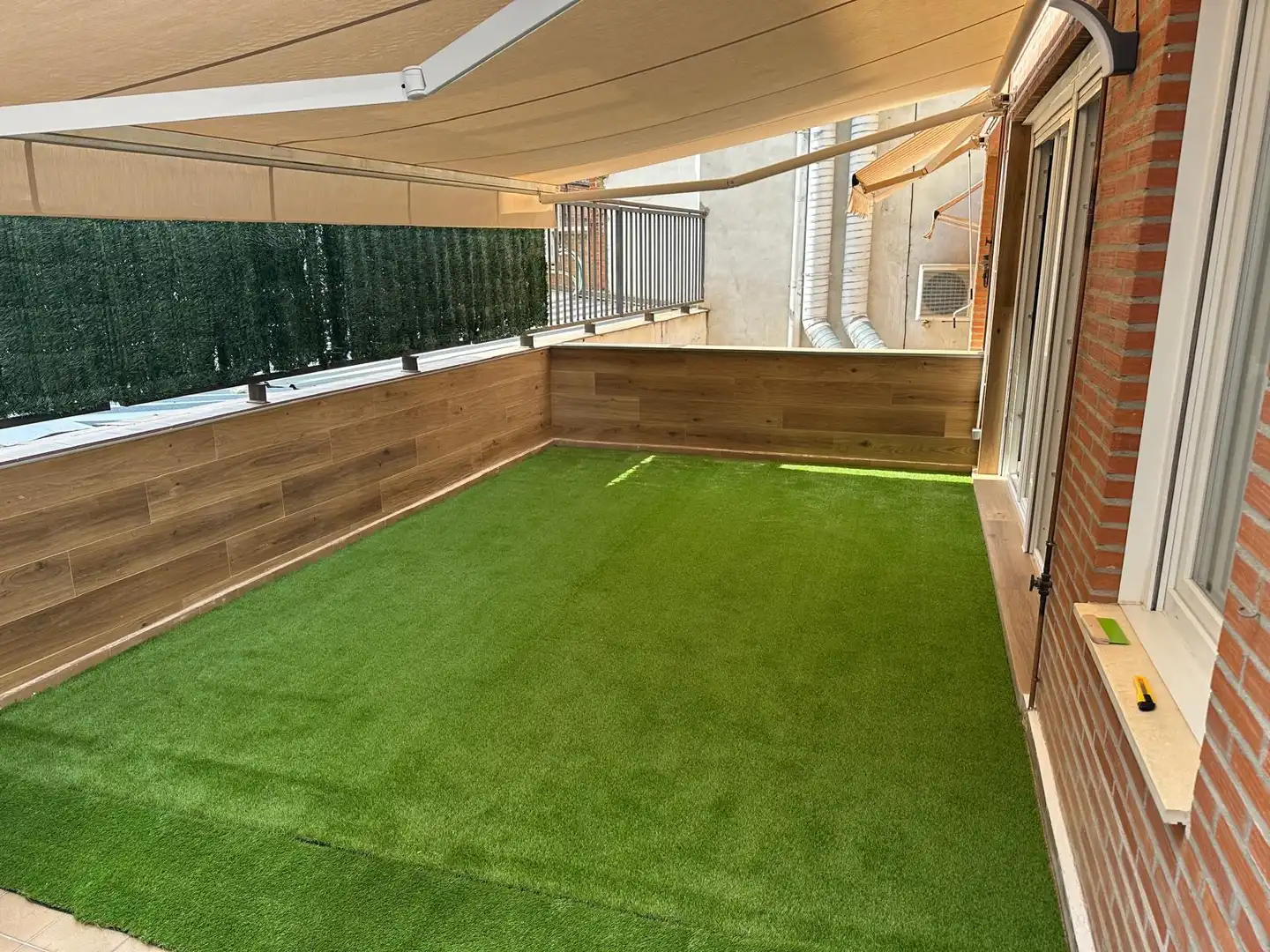 Terrace of Flat for rent in Centro