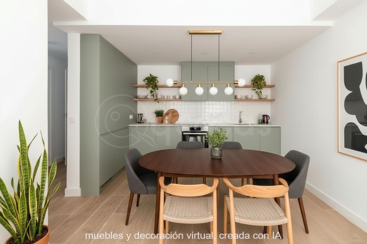 Cuina de Apartament en venda en Benalmádena amb Terrassa