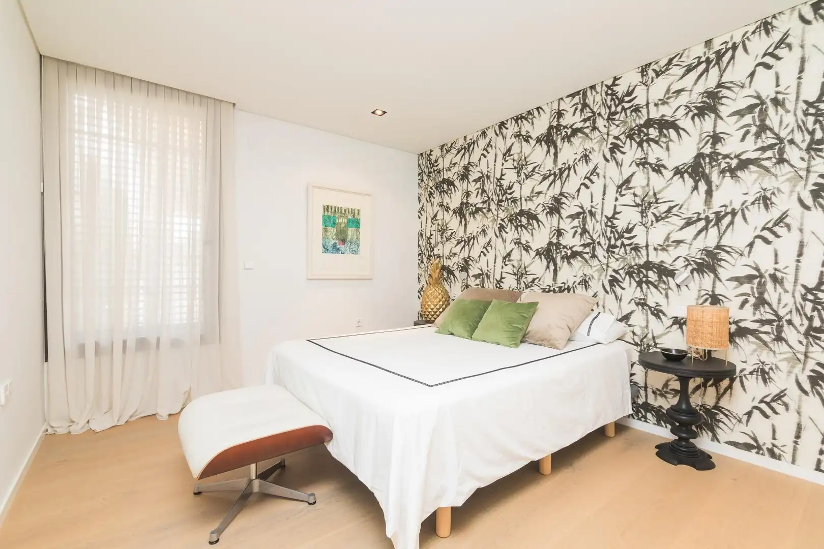 Schlafzimmer von Haus oder Chalet zum Verkauf in Elche / Elx mit Klimaanlage, Heizung und Privatgarten