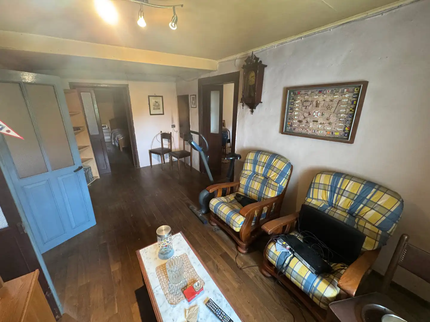 Sala de estar de Finca rústica en venta en Cudillero con Amueblado