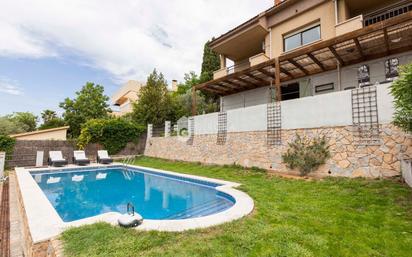 Garden of House or chalet for sale in Girona Capital  with Air Conditioner, Terrace and Swimming Pool