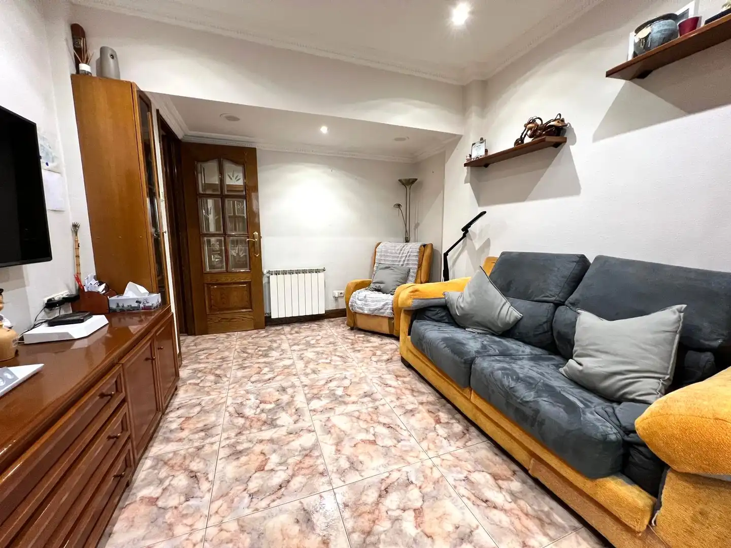 Wohnzimmer von Wohnung zum Verkauf in Andoain mit Heizung, Abstellraum und Möbliert