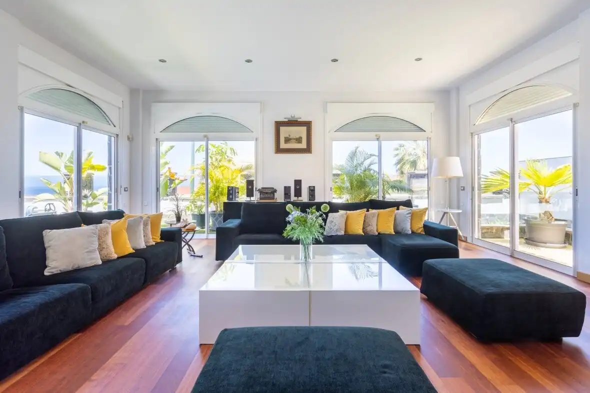 Sala d'estar de Casa o xalet en venda en Puerto de la Cruz amb Terrassa