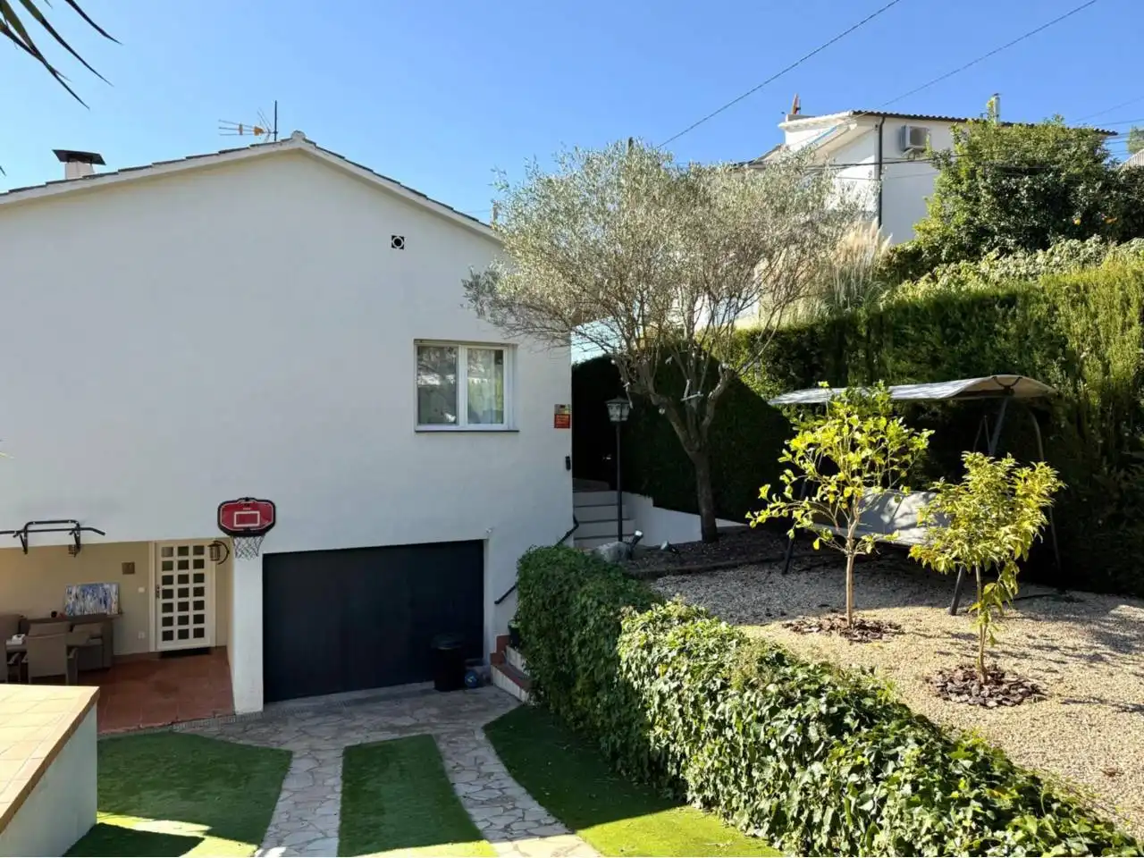 Vista exterior de Casa o xalet en venda en Lloret de Mar amb Aire condicionat, Calefacció i Jardí privat