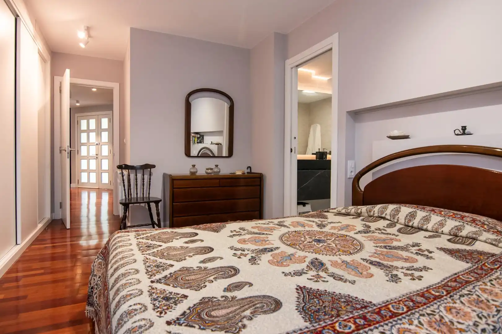 Schlafzimmer von Haus oder Chalet zum Verkauf in Oleiros mit Heizung, Privatgarten und Abstellraum