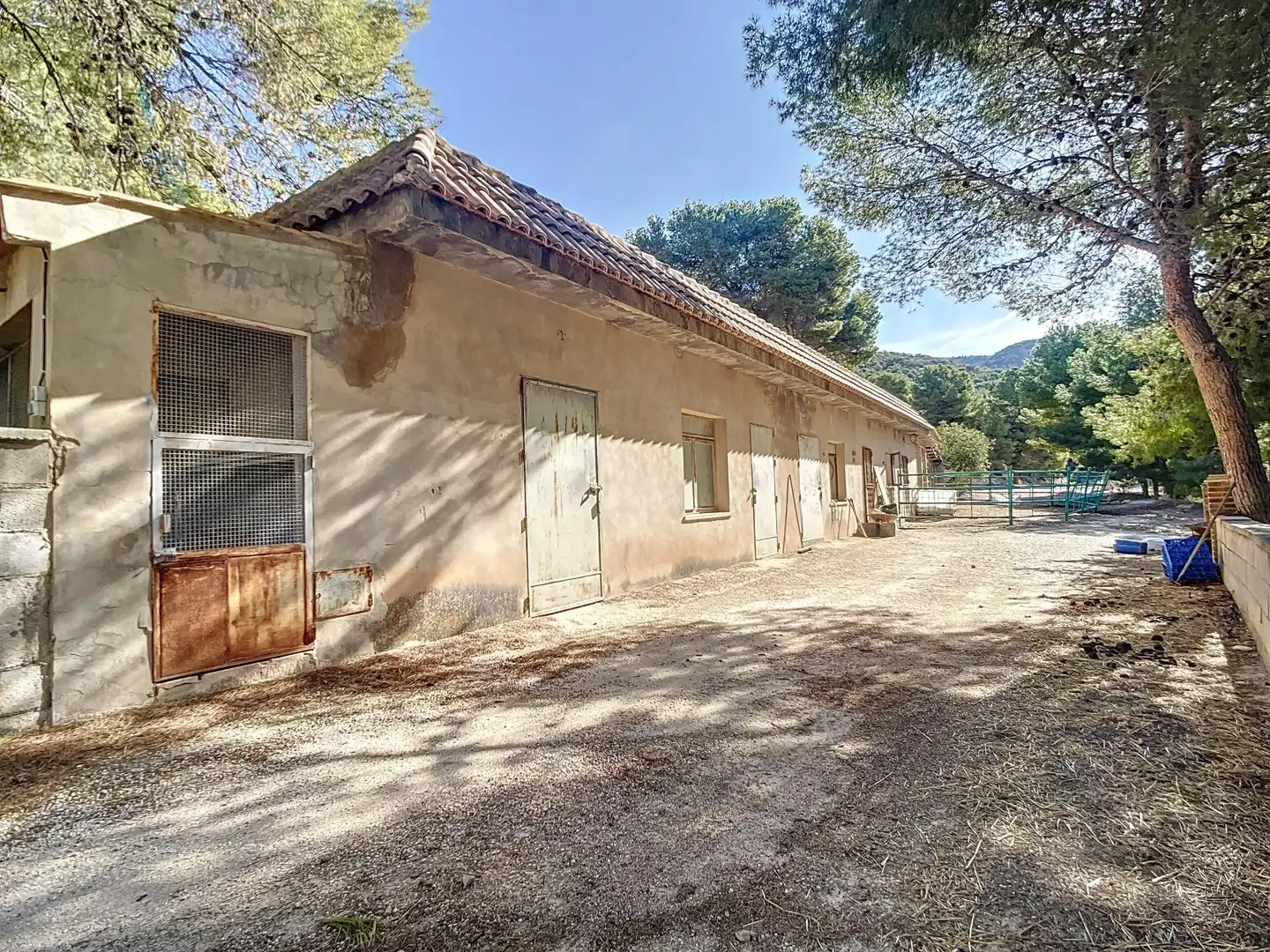 Vista exterior de Finca rústica en venta en Tibi con Jardín privado, Terraza y Trastero