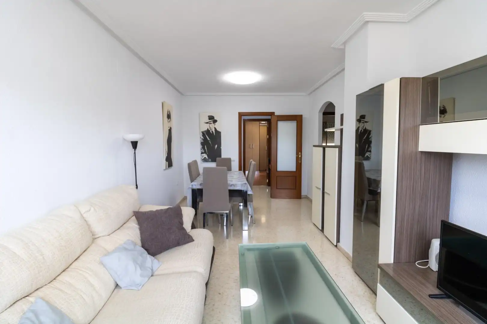 Sala de estar de Piso en venta en Almería con Aire acondicionado