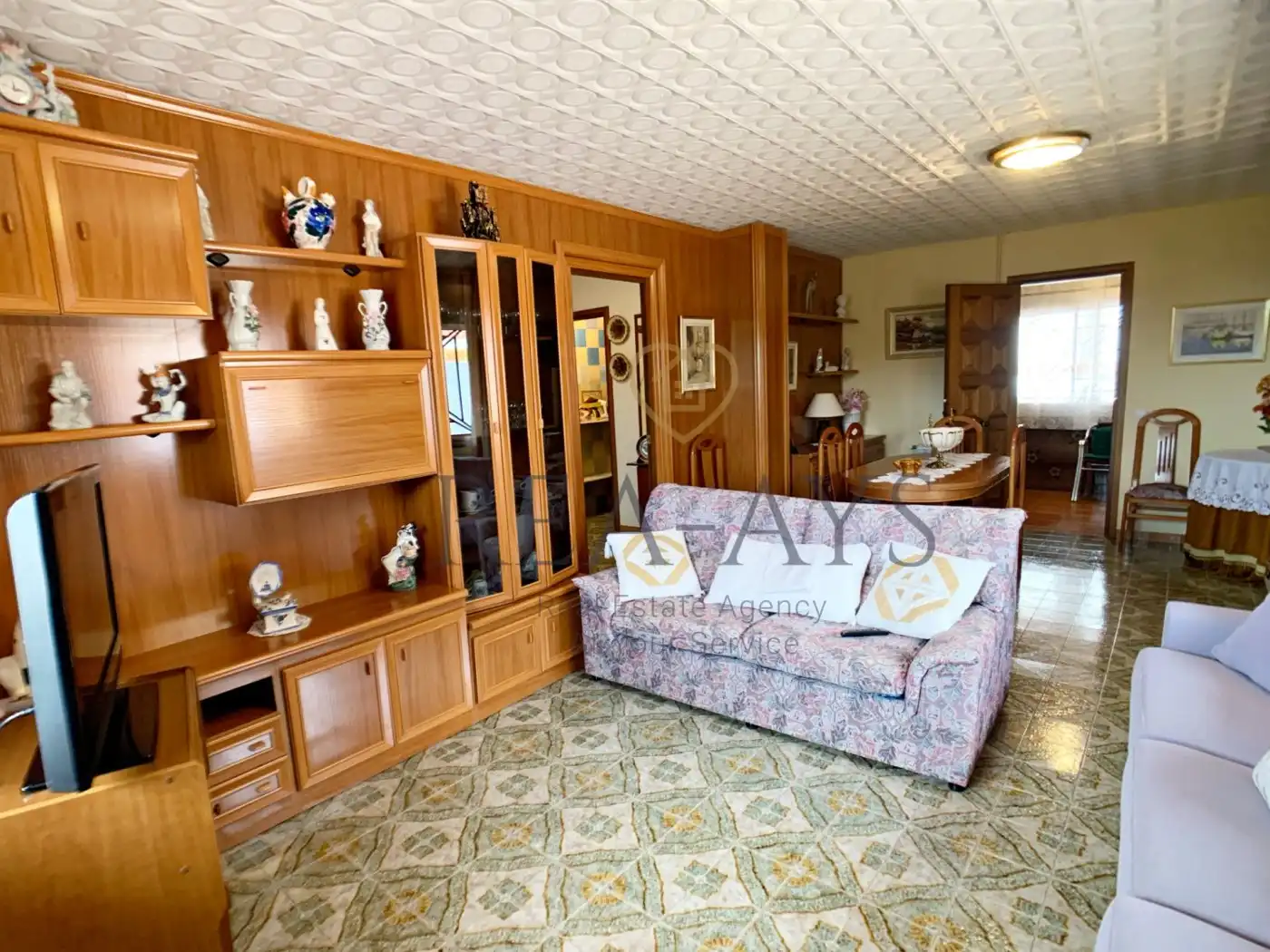 Sala de estar de Casa o chalet en venta en Vallirana con Jardín privado, Terraza y Trastero