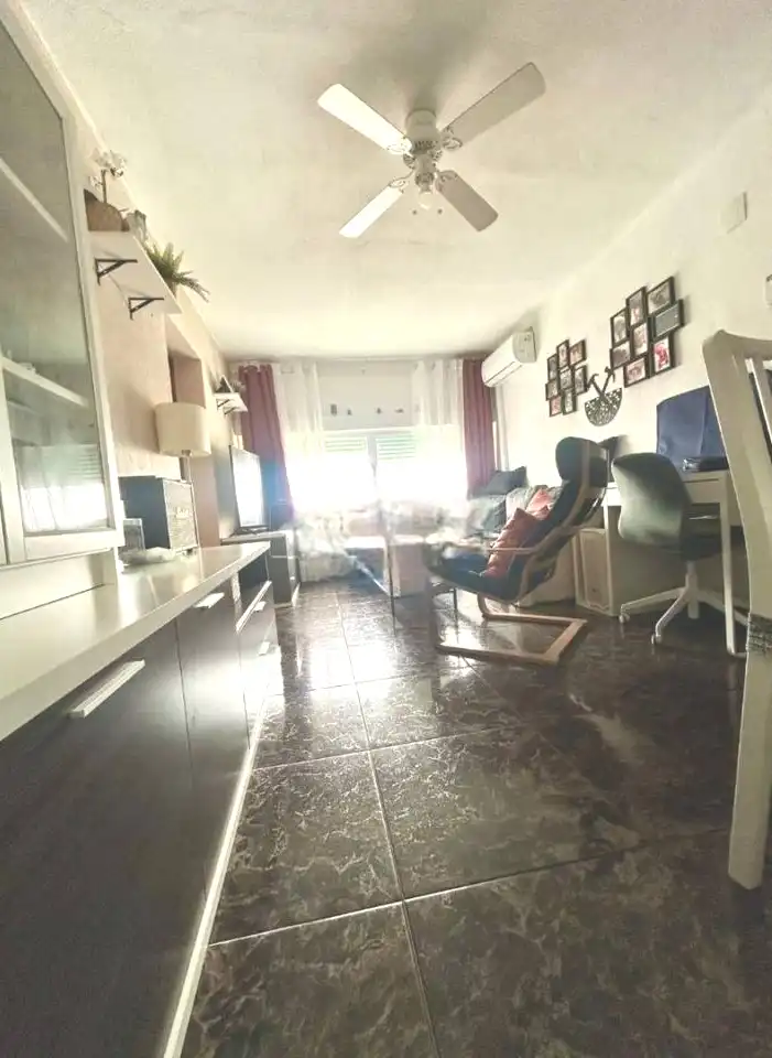 Sala de estar de Piso en venta en Málaga con Terraza